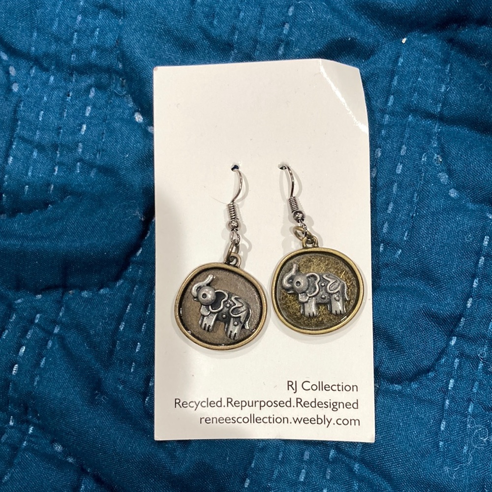 Elephant earrings